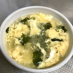 食べきり♡春雨とわかめの生姜スープ